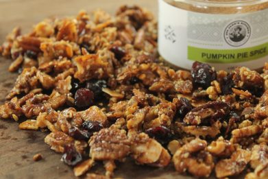 GRAIN FREE PUMPKIN PIE GRANOLA