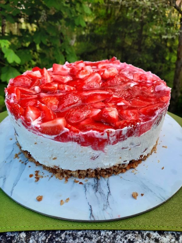 Image of Erdbeertorte mit bayrischem Boden