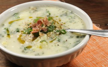 HERBED CREAM OF CHICKEN SOUP