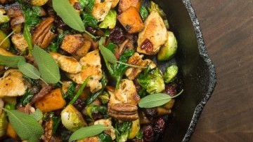 Image of FALL HARVEST CHICKEN SKILLET