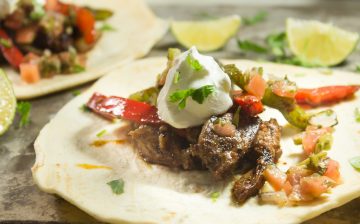 BARBECUE STEAK FAJITAS