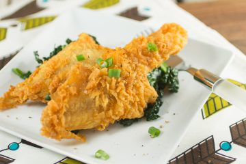 BEER BATTERED FISH IN AVOCADO OIL