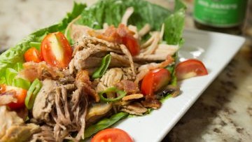 Image of SLOW COOKER PORK LETTUCE WRAPS