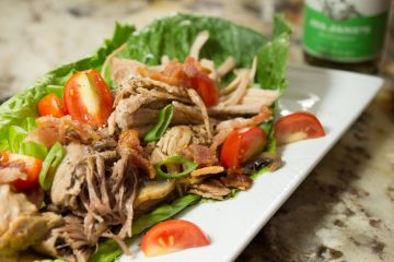 SLOW COOKER PORK LETTUCE WRAPS