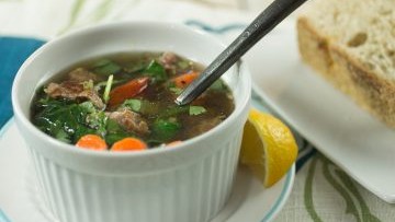 Image of ITALIAN BEEF AND VEGETABLE SOUP