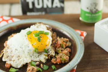 TUNA AND VEGGIE HASH