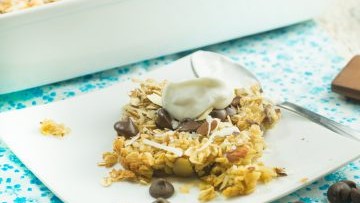 Image of SALTED ALMOND JOY BAKED OATMEAL