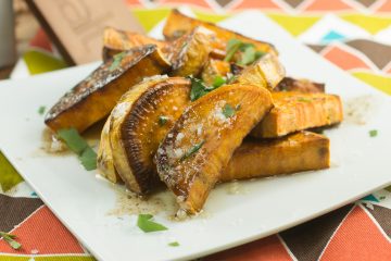 BROWNED BUTTER MAPLE SWEET POTATOES