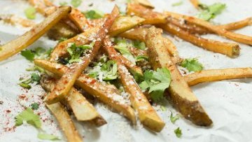 Image of CRISPY PARMESAN OVEN FRIES