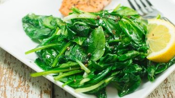 Image of SAUTÉED LEMON SPINACH