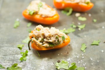 TUNA STUFFED MINI PEPPERS