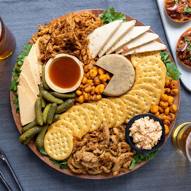 Hearty Barvecue Charcuterie Board