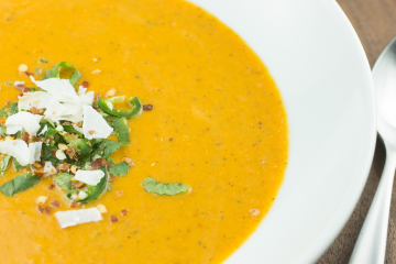 INDIAN SPICED SQUASH SOUP