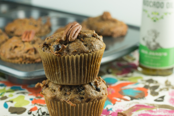 VOCADO OIL MORNING GLORY MUFFINS