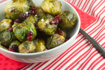 ORANGE ROASTED BRUSSELS SPROUTS
