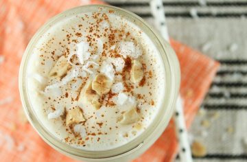 SALTED PEANUT BUTTER COCONUT MILKSHAKE