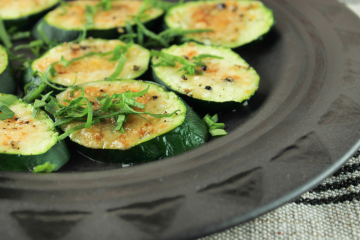 PARMESAN BROILED ZUCCHINI