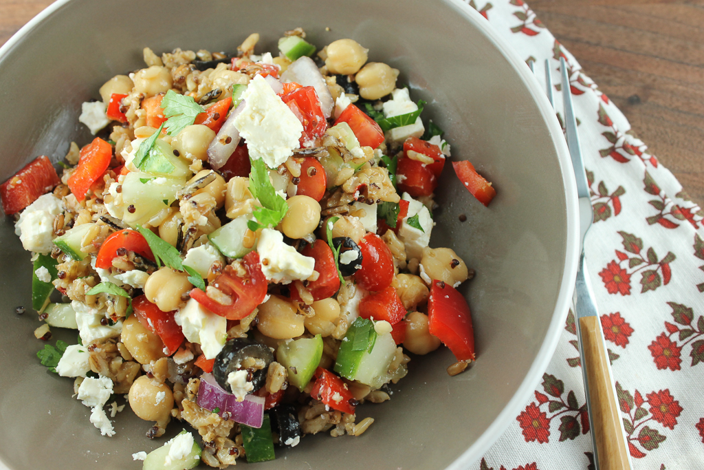 MEDITERRANEAN GRAIN SALAD