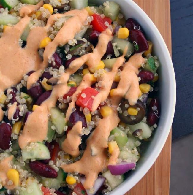 Image of Hillary's Bold & Zesty Quinoa Salad
