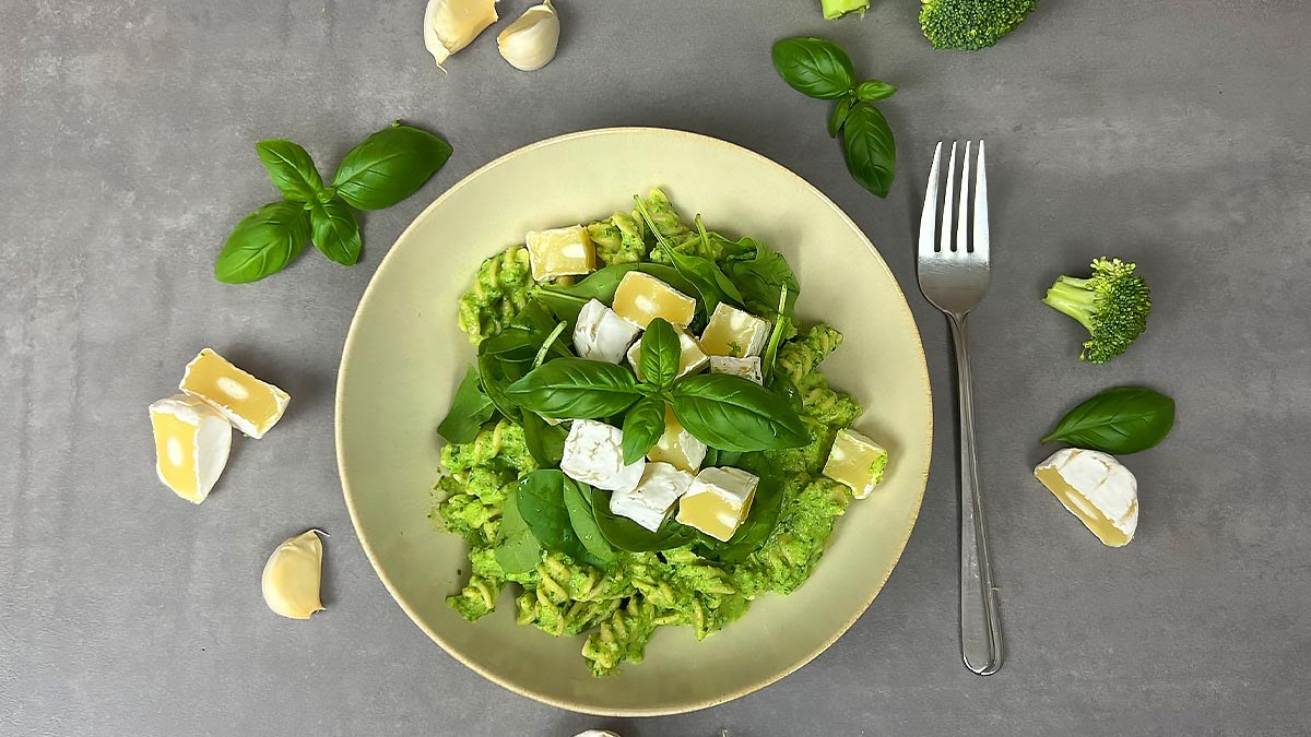 Image of High Protein Pasta in Brokkoli Soße