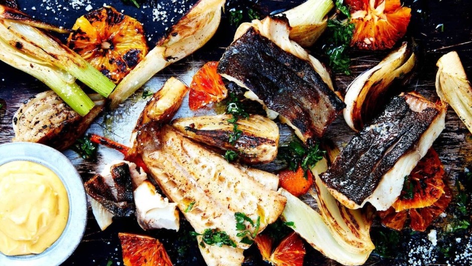 Image of Roasted Alaska Sablefish with Charred Fennel