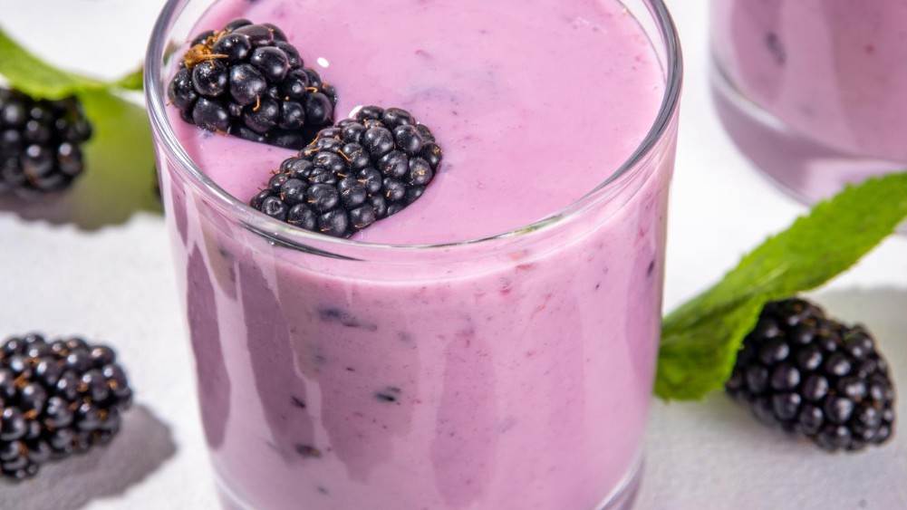 Image of Blackberry oats smoothie