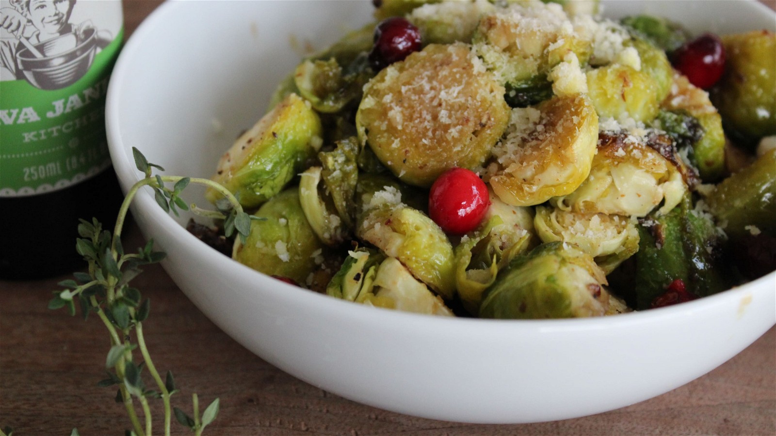Image of CRANBERRY HERB BRUSSELS SPROUTS