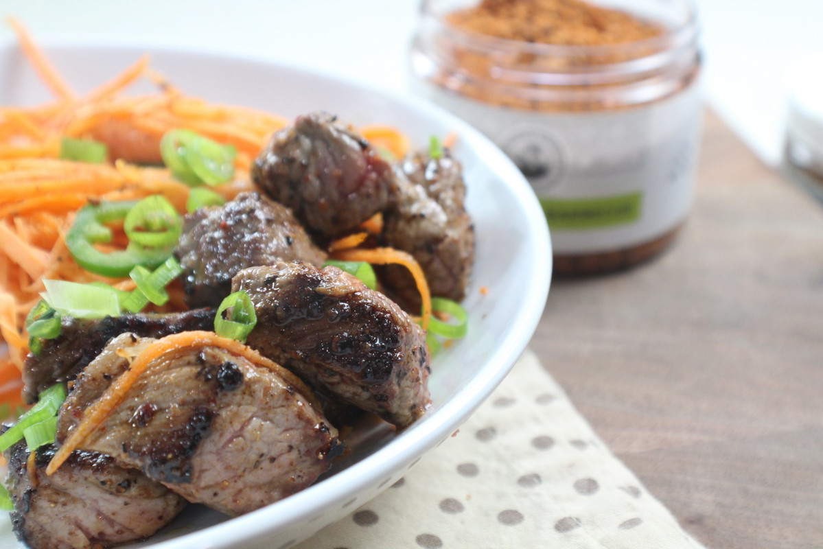 STEAK AND SWEET POTATO BOWL