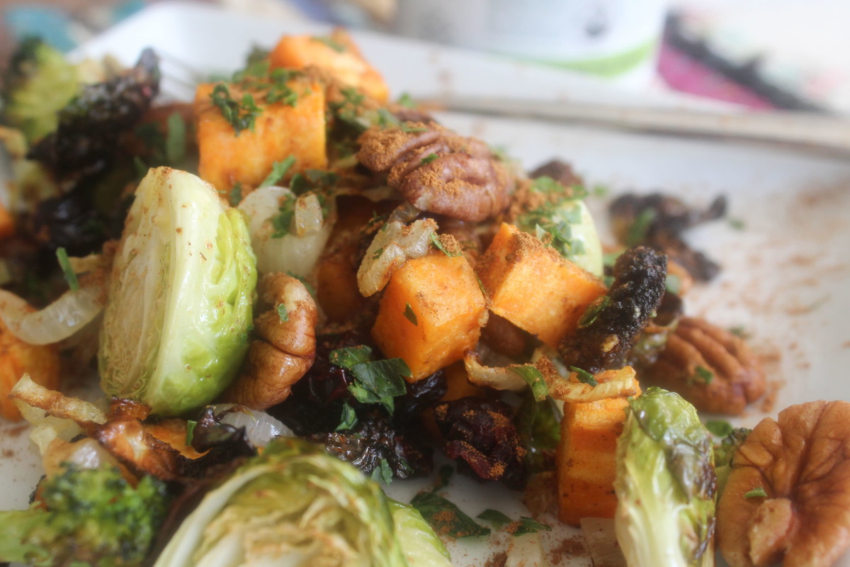 PUMPKIN SPICE ROASTED FALL VEGETABLES
