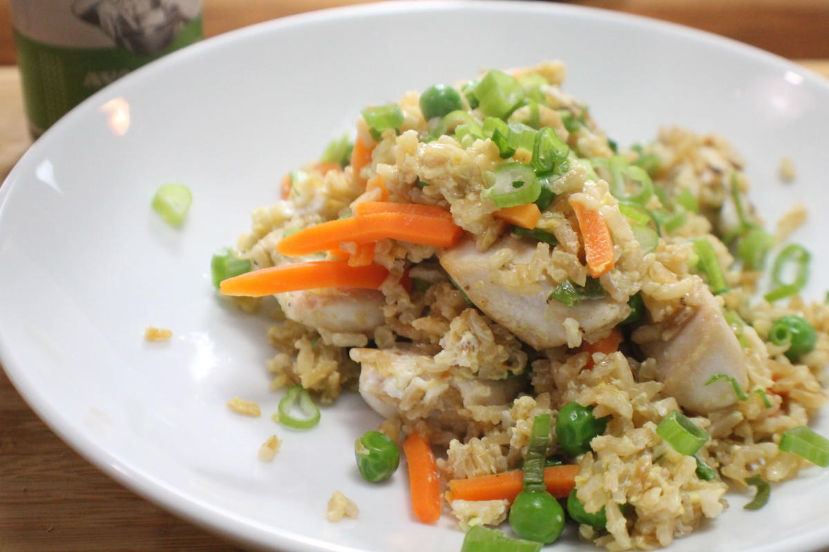 SHEET PAN CHICKEN FRIED RICE