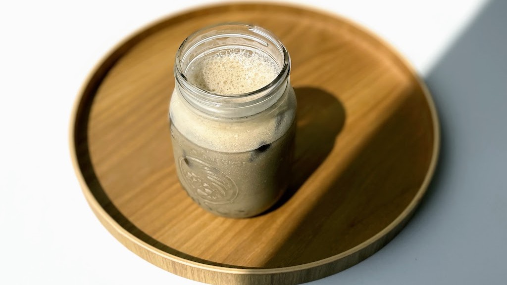 Image of Hojicha Powder in a Mason Jar