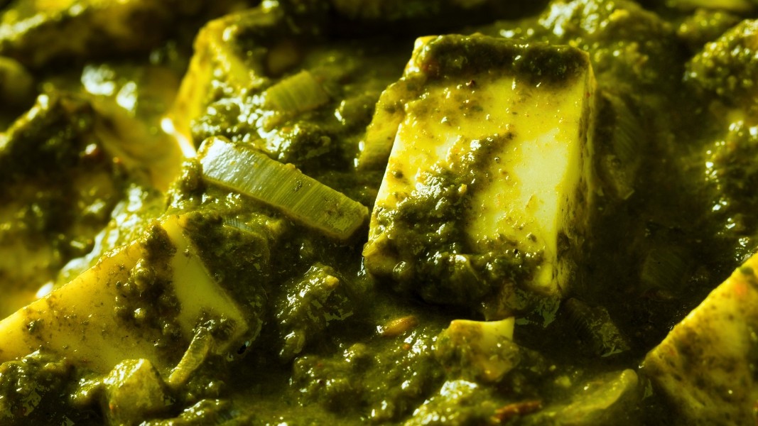 Image of Microwave Palak Paneer: The Green Delight of India