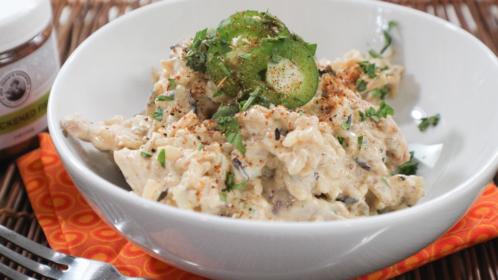 Image of BLACKENED BROWN RICE CHICKEN CASSEROLE