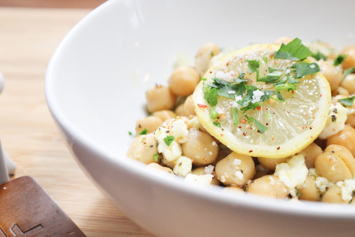 AVOCADO OIL BRAISED CHICKPEAS