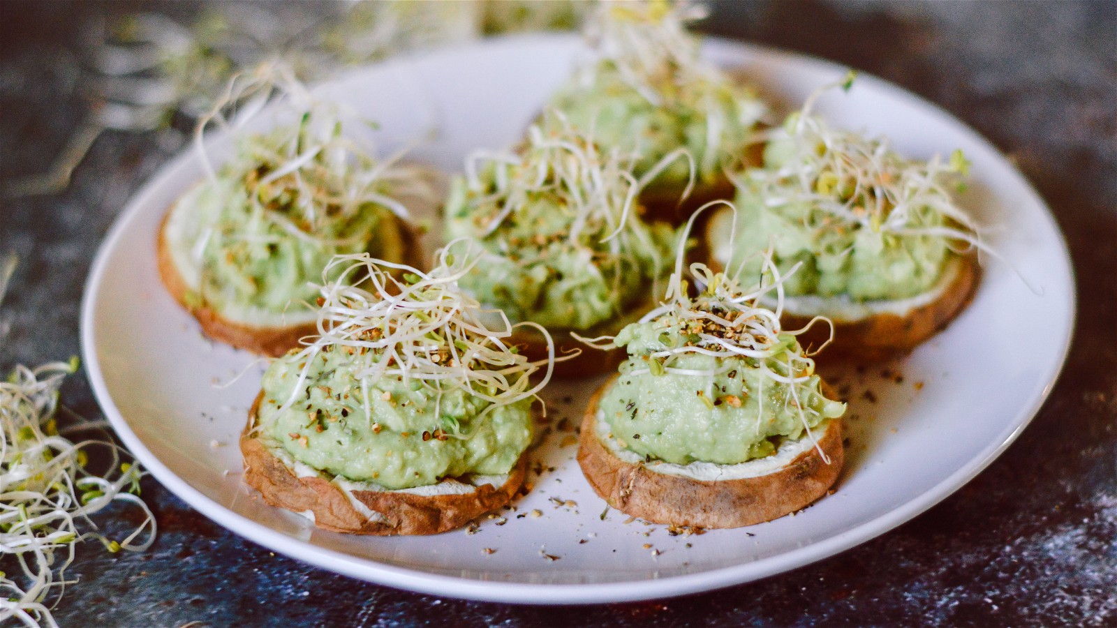 Image of SPROUTED POTATO SLIDERS