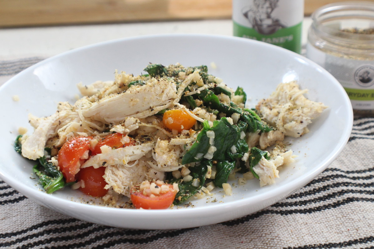 EVERYDAY CHICKEN AND VEGGIE BOWL