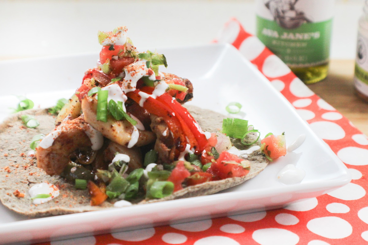 EASIEST CHICKEN FAJITAS