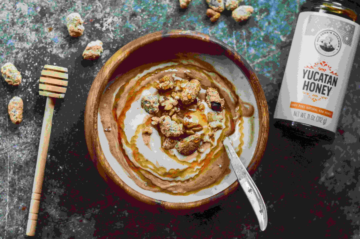 TAHINI-BANANA SOFT SERVE