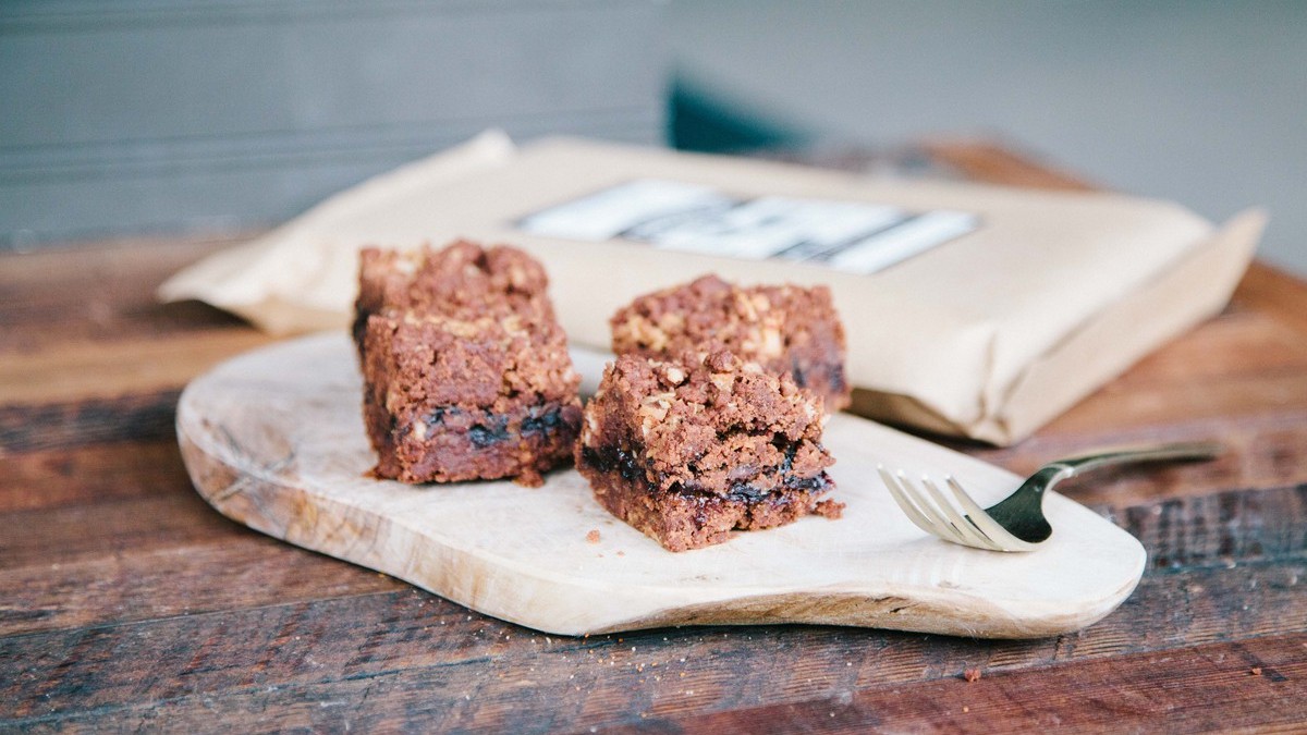 Image of Chocolate Cherry Crumb Bars