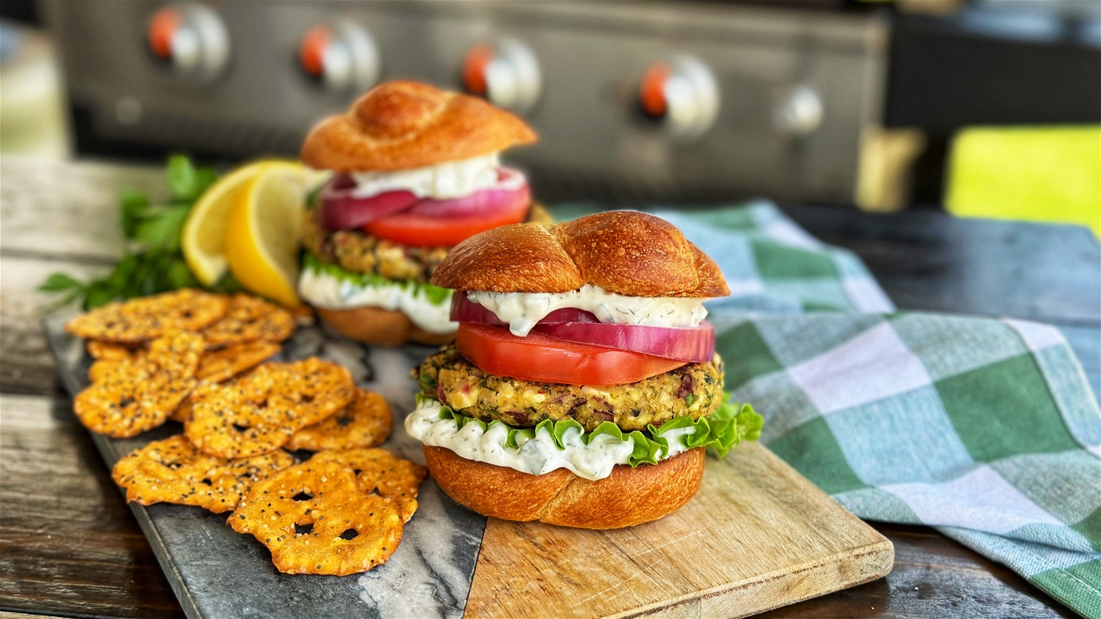 Image of Chickpea Burgers