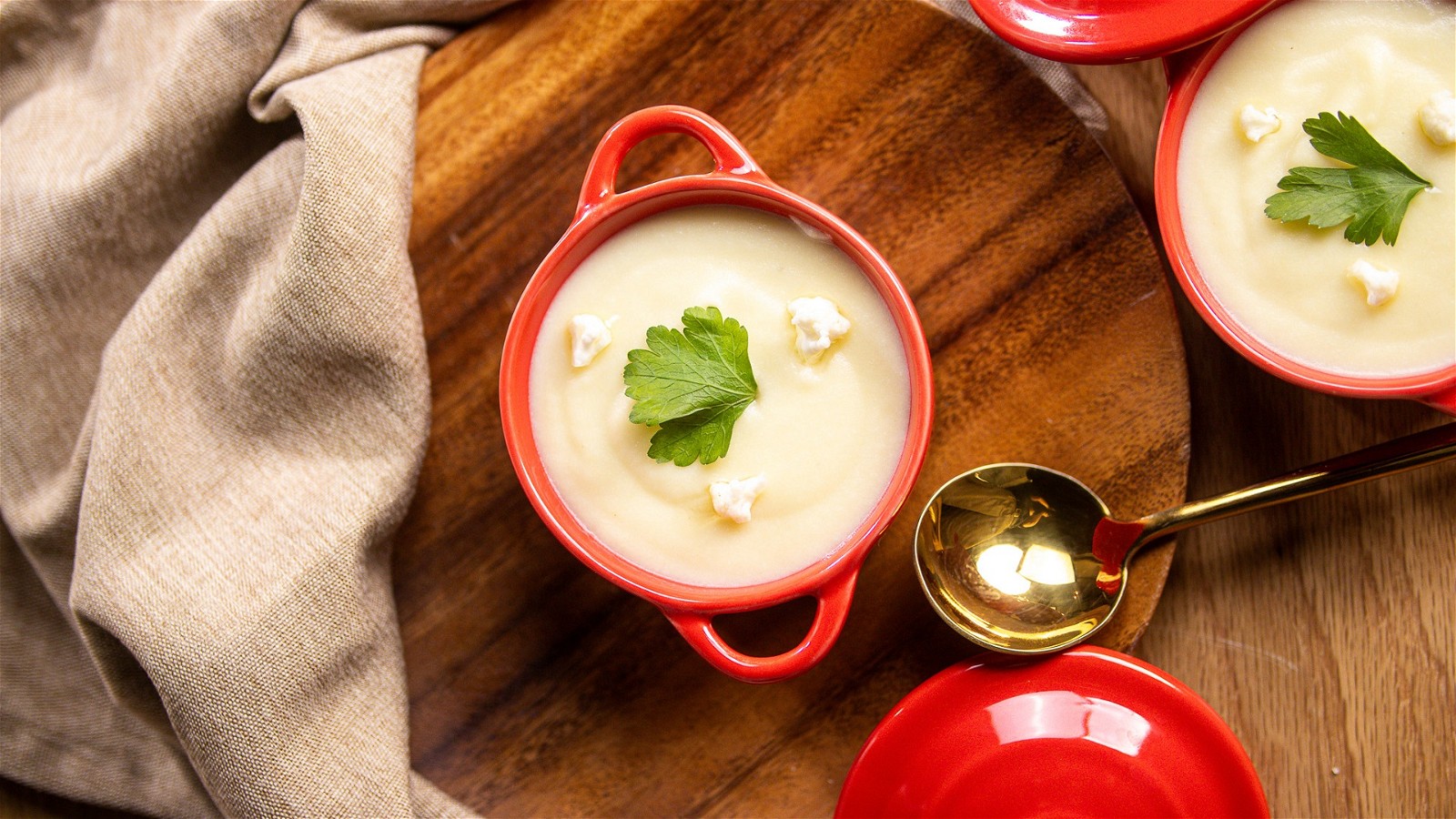 Cauliflower and Potato Soup-image