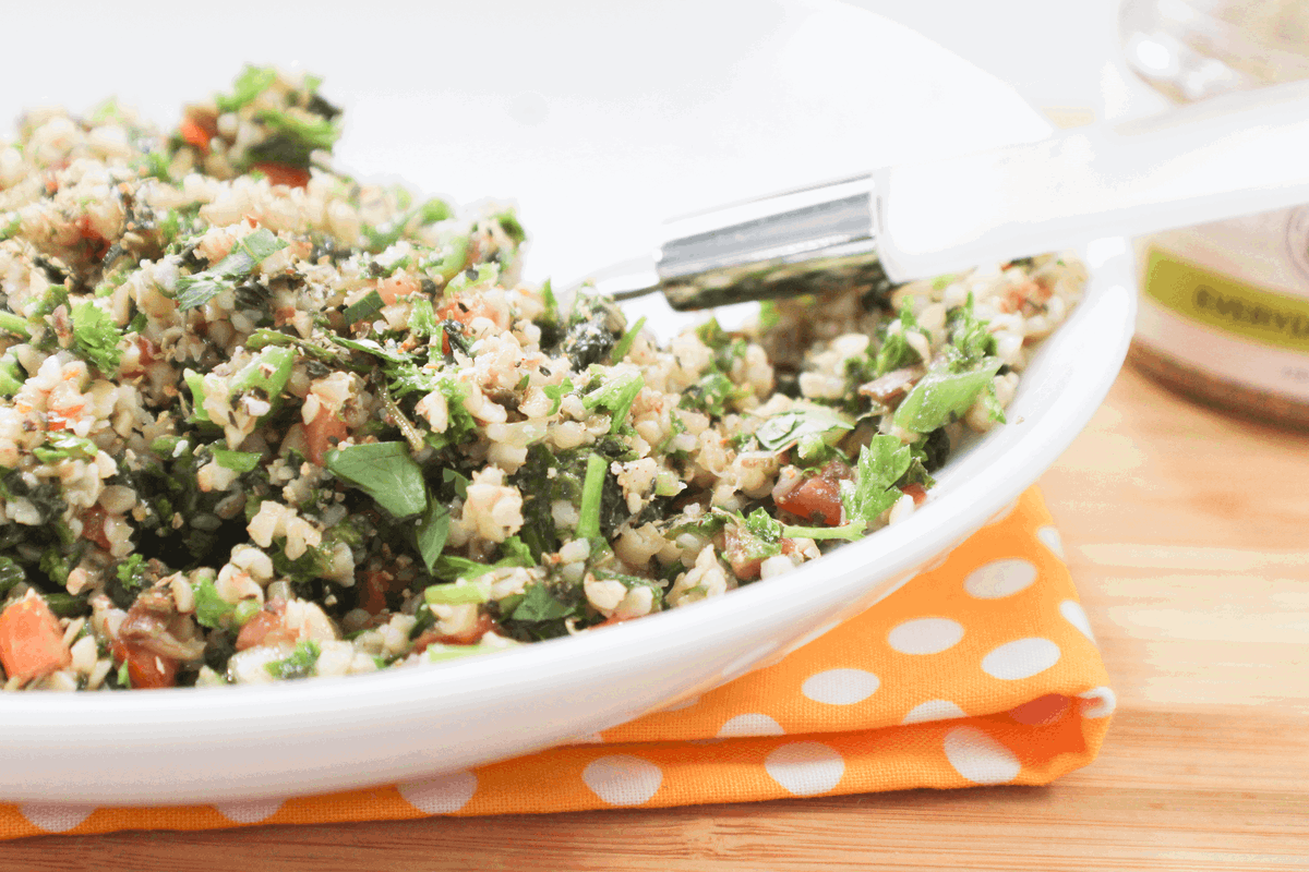 CAULIFLOWER TABOULI.
