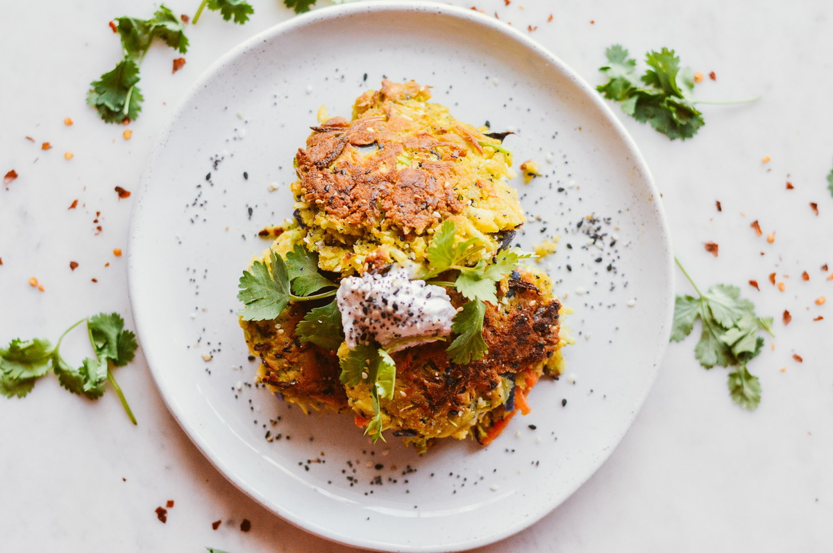 SAVORY VEGGIE PANCAKES
