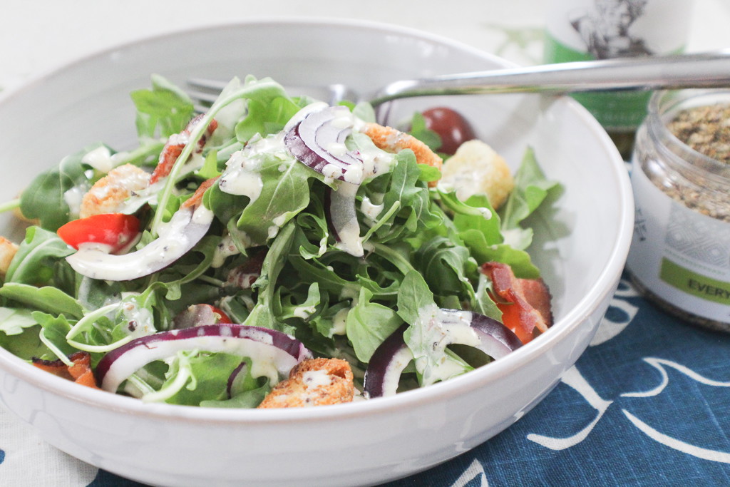 BACON AND ARUGULA SALAD