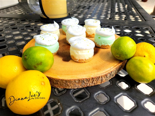 Image of Lemon & Lime Mousse Cakes 