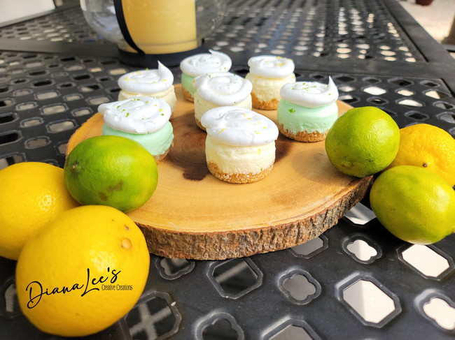 Image of Lemon & Lime Mousse Cakes
