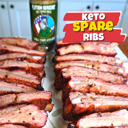 Image of BBQ Keto Spare Ribs