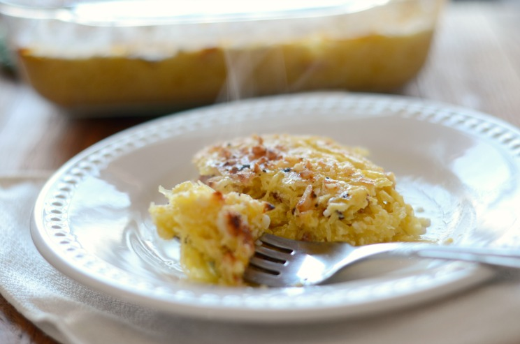 DAIRY-FREE SPAGHETTI SQUASH CASSEROLE