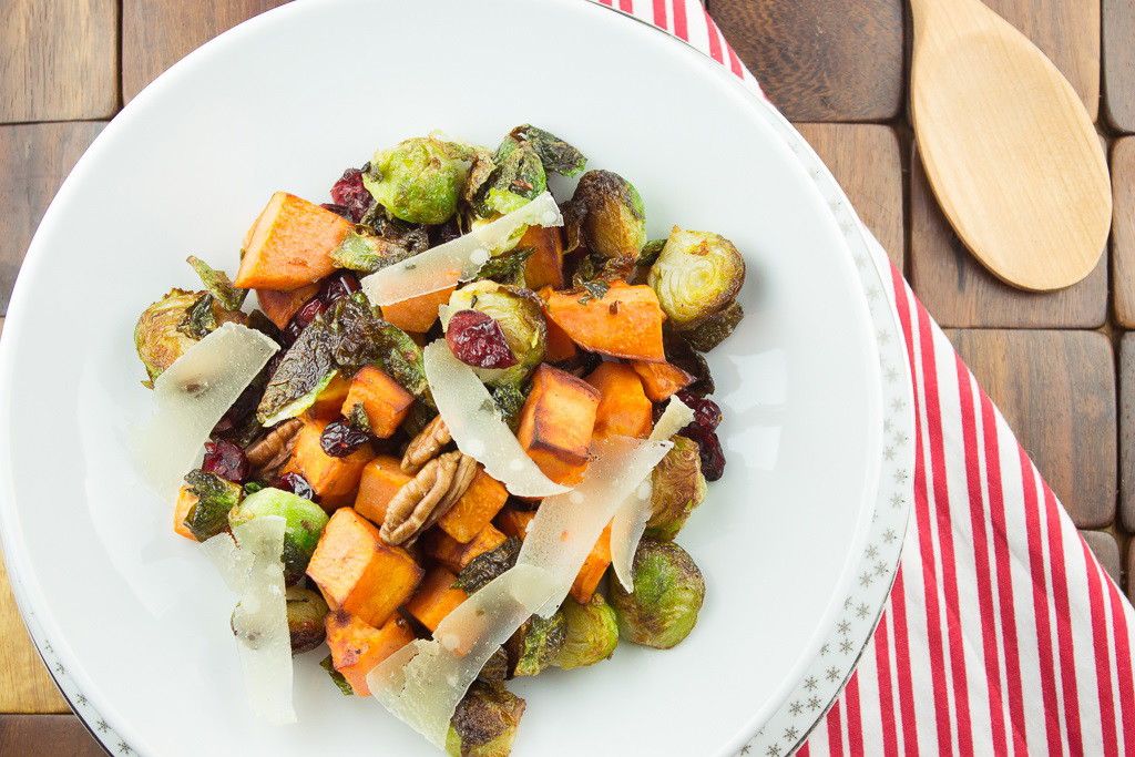 ROASTED MAPLE MUSTARD VEGETABLES