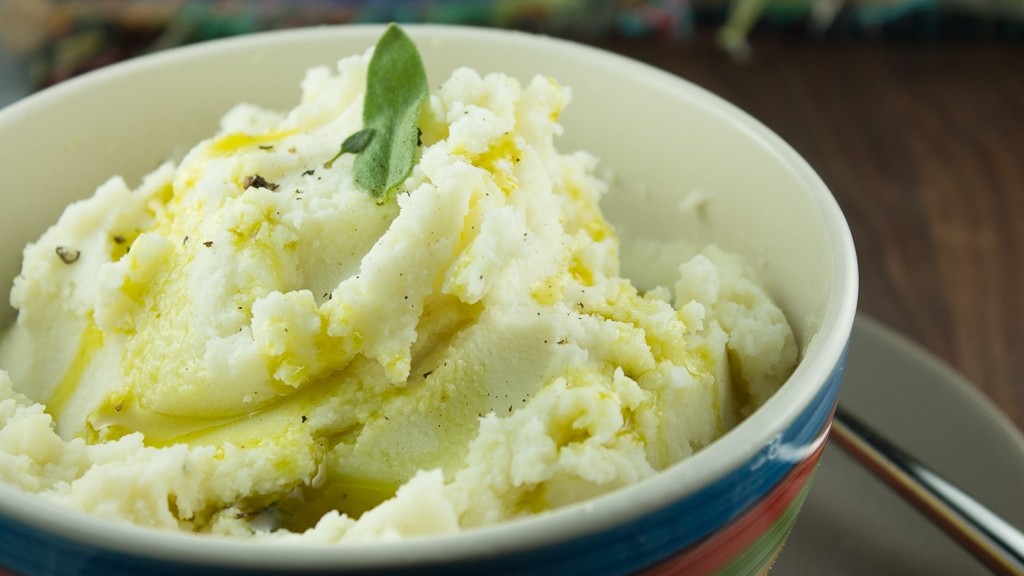 Image of GARLIC HERB MASHED POTATOES WITH AVOCADO OIL